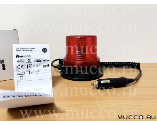 Стробоскопический маяк Mucco SNT-F915-1 Красный
